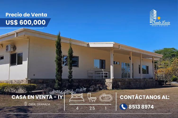Quinta exclusiva en venta – Diría- IY