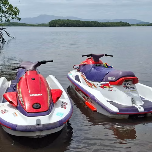 Jet Skis / motos acuáticas - 2 Yamaha 1100, Remolque doble