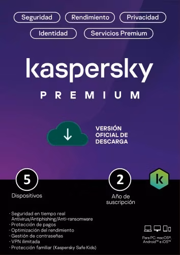 Antivirus Kaspersky Compras por Transferencias. envios gratis
