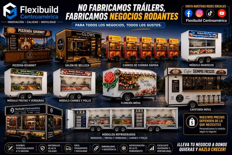 Tráilers y Remolques en Nicaragua | Food Truck