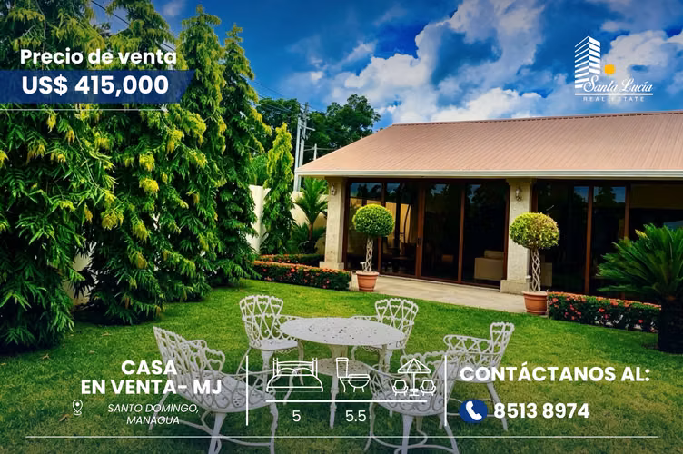 Casa en venta – Santo Domingo-MA