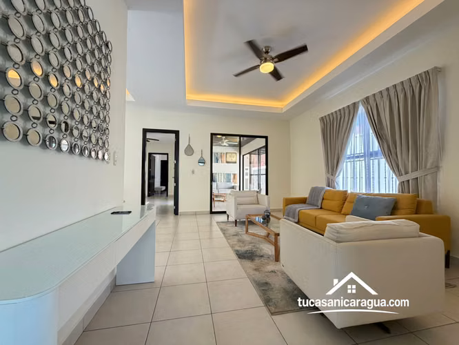 Renta de Casa Nueva Moderna en Santo Domingo – Full Muebles - Imagen 12