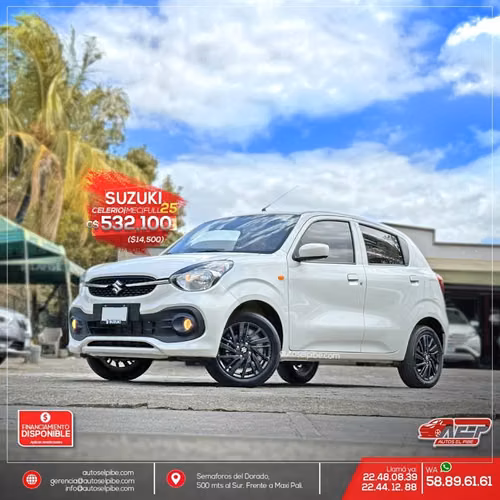 CELERIO 2025 Mec Full xtrs blanco Lindo nada que pedirle