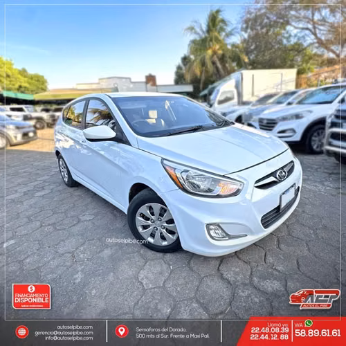 ACCENT 2017 MEC IMPECABLE HATCHBACK VEA Y COMPARE Y COMPRUEBE