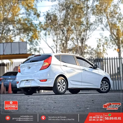 ACCENT 2017 MEC IMPECABLE HATCHBACK VEA Y COMPARE Y COMPRUEBE - Imagen 3