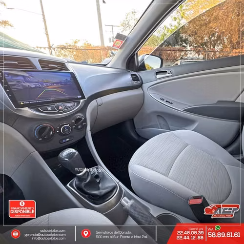 ACCENT 2017 MEC IMPECABLE HATCHBACK VEA Y COMPARE Y COMPRUEBE - Imagen 2