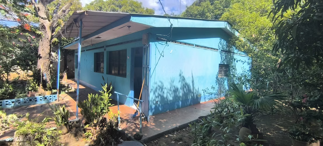 VENTA CASA DE BLOQUE 90M2, AMPLIO TERRENO 1000 VRS2 EN CERCA DE CALLE REAL