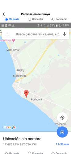 Atractiva Propiedades de Playa en venta en Pochomil ,  Managua