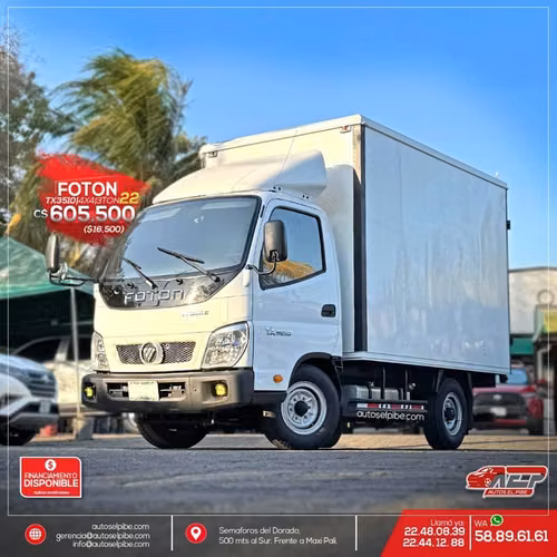 CAMION FOTON 2022 CAP 3,5 TONELADAS VEA Y COMPARE Y APROVECHE