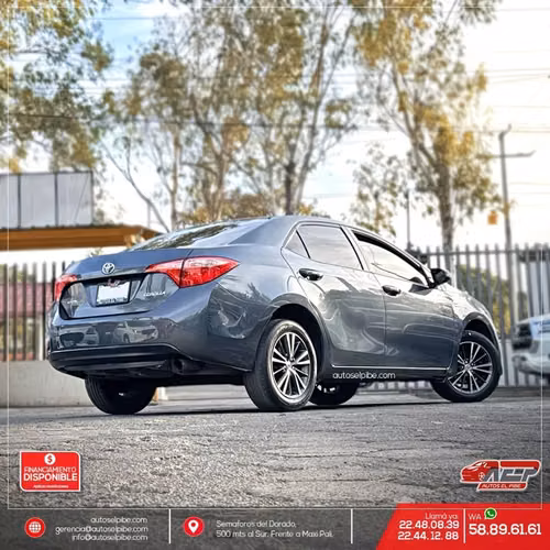 COROLLA 2018 AUTOMÁTICO FXTRS HERMOSO NADA QUE PEDIR