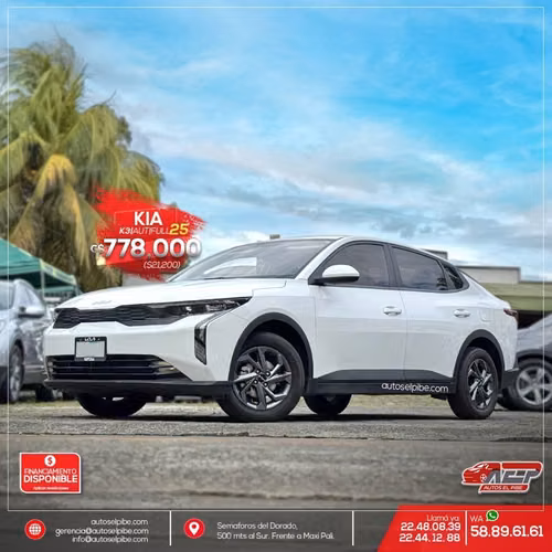 K3 SEDAN ULTIMO MODELO 2025 precioso VEA Y APROVECHE GANGA!