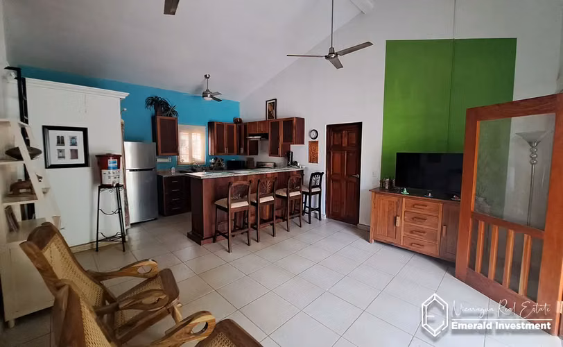 Modern 2BR Home for Sale Near Granada, Nicaragua
