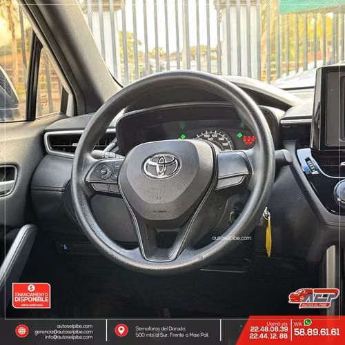 COROLLA CROSS 2023 AUTOMÁTICA FXTRS HERMOSA NADA QUE PEDIR