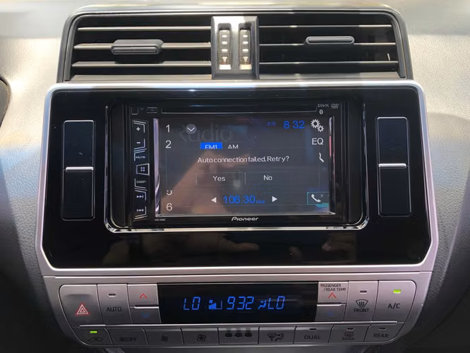 TOYOTA PRADO 2018 AUTOMÁTICA ASIENTOS DE TELA
