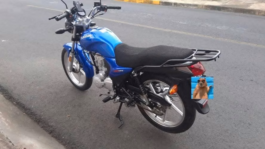 Vendo moto de segunda