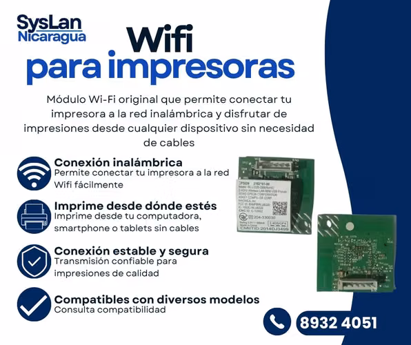 Módulo WiFi para Impresoras