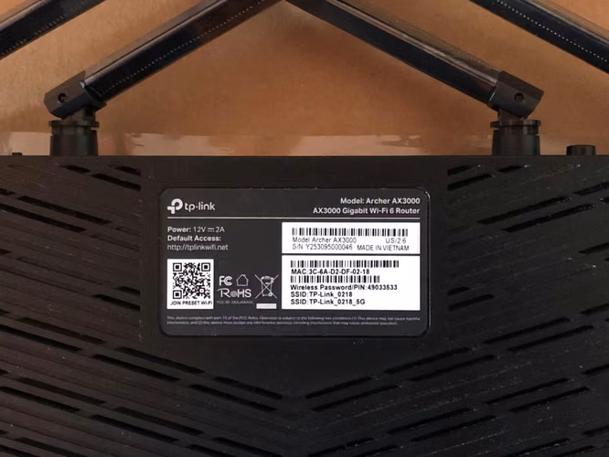 Router Inalambrico Tp-Link Archer AX3000 Wifi 6 Doble Banda - Imagen 3