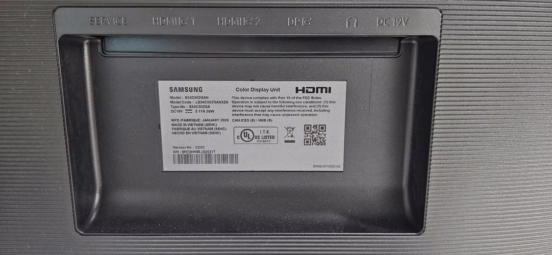 Monitor Samsung Ultra Wide