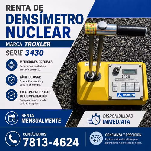 Rento densimetro nuclear