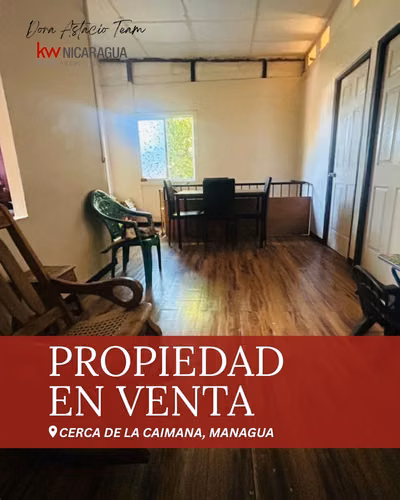 ¡En venta! Propiedad ideal para vivienda o negocio, ubicada en zona comercial de Managua.