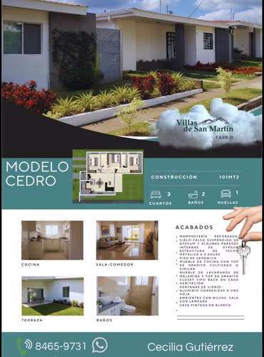 Estrena casa nueva en Carretera Masaya ! desde US$ 79,400, CG - Imagen 11
