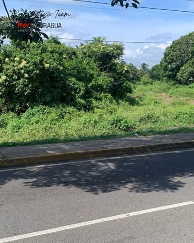 ¡En renta! Amplio terreno sobre la carretera Managua - Masaya, km. 30.2 banda derecha.