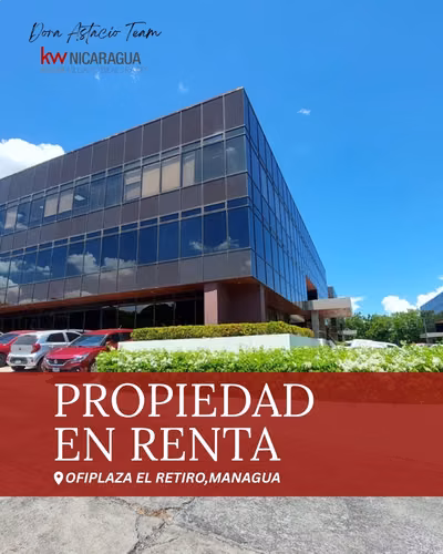 In rent! Office in Corporate Complex, Ofiplaza El Retiro, Managua