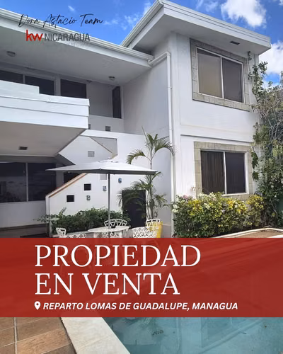 ¡En venta! Propiedad comercial, hotel en optimas condiciones, Reparto Lomas de Guadalupe, Managua.