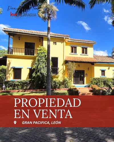 ¡En venta!  Propiedad Vacacional - Turística en Gran Pacífica, León.