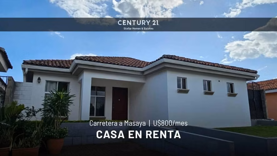 CASA EN CONDOMINIO SEGURO- EN RENTA