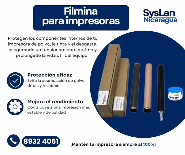 Filminas para impresoras