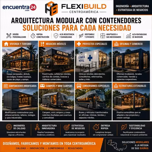 Modificación de contenedores para casas, comercios y oficinas