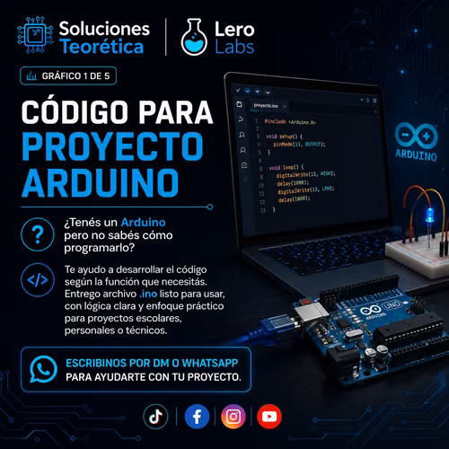 Servicio de apoyo para proyectos con Arduino en Managua
