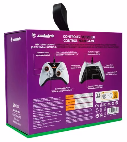 Mando Snakebyte GamePad Pro X para Xbox Series X y PC con efecto Hall - (Blanco) - Imagen 9
