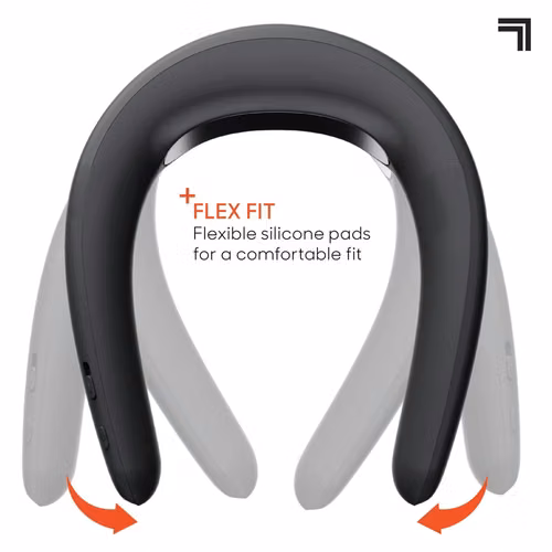 Dispositivo inalámbrico para enfriar y calentar el cuello, negro - Sharper Image - Negro