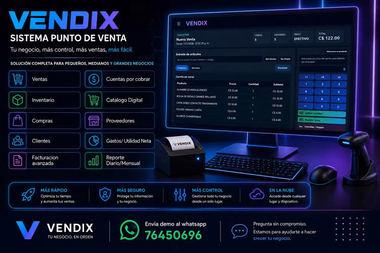 Sistema de Ventas e Inventario para Comercio y Tiendas