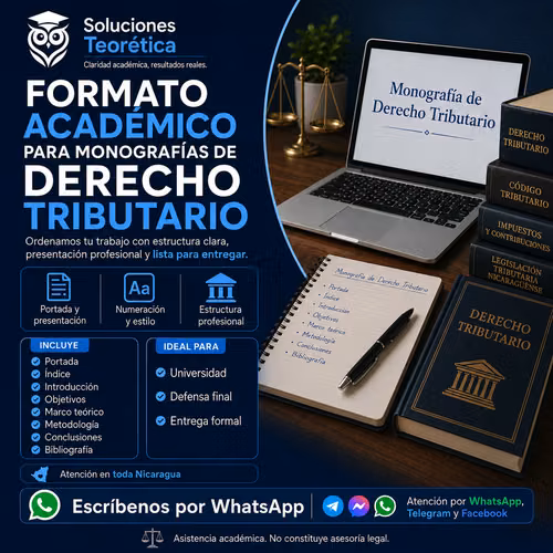 Monografías de Derecho Tributario en Nicaragua