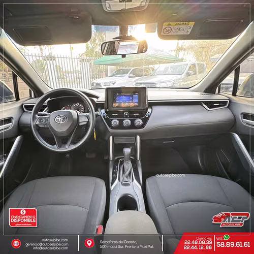 COROLLA CROSS 2023 AUTOMÁTICA FXTRS HERMOSA NADA QUE PEDIR