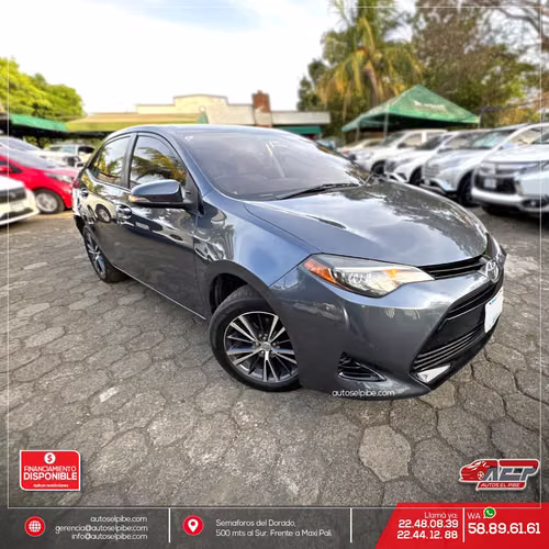 COROLLA 2018 japones AUTOMÁTICO FXTRS HERMOSO NADA QUE PEDIR