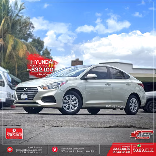 Accent 2019 Automático NITIDO SEDAN APROVECHE GANGA!