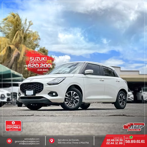 SWIFT 2025 MECANICO ULTIMO MODELO HATCHBACK CNUEVO VEA Y COMPARE Y APROVECHE