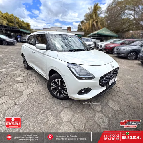 SWIFT 2025 MECANICO ULTIMO MODELO HATCHBACK CNUEVO VEA Y COMPARE Y APROVECHE