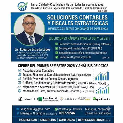 Contador-Analista de Datos y Defensor Fiscal