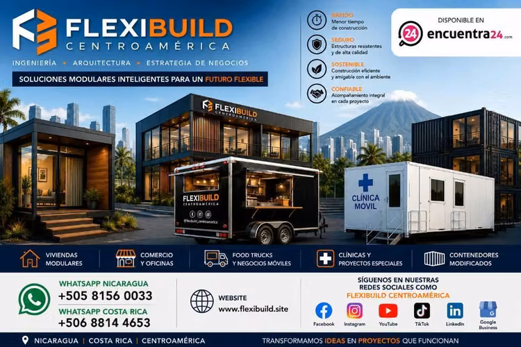 Vehículos y Contenedores Modificados para Comercio y Vivienda