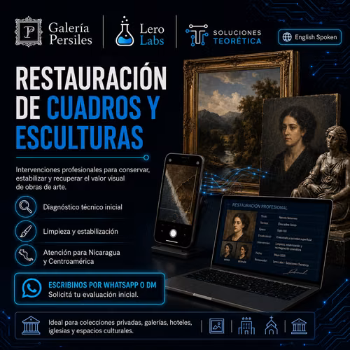 Restauración de cuadros, esculturas y obras de arte - Imagen 1