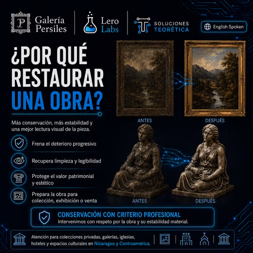 Restauración de cuadros, esculturas y obras de arte - Imagen 2