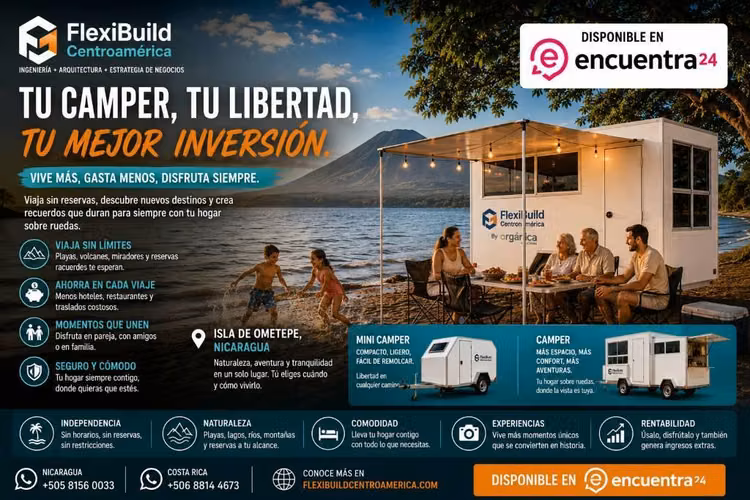 Campers y Mini Campers en Nicaragua | Diseño Personalizado