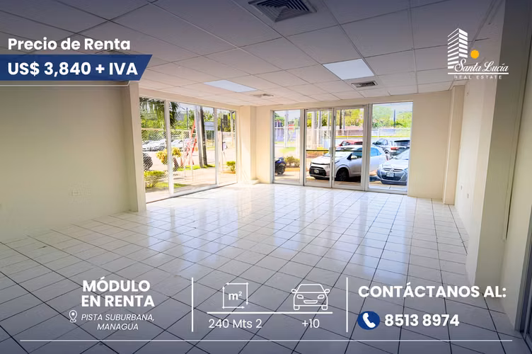  Módulo comercial en renta -AC 