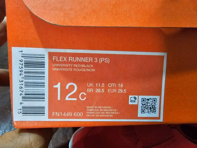 Zapato nike talla 12 C