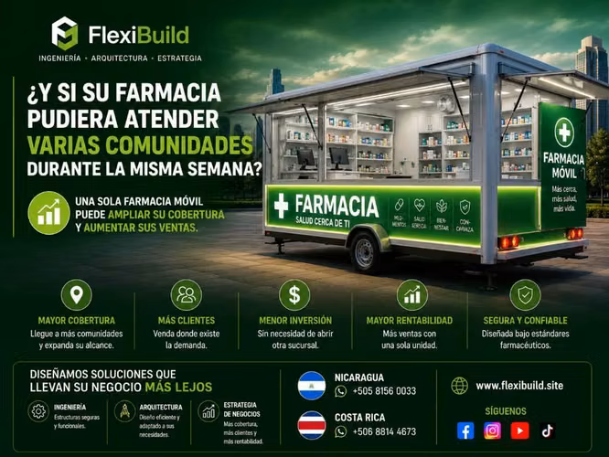 Clínicas Móviles, Laboratorios, Farmacias y Veterinarias Móviles